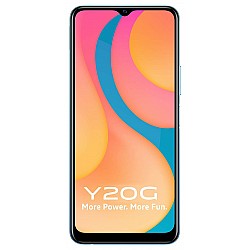 Vivo Y20G (Purist Blue, 4GB, 64GB Storage) Refurbished