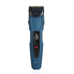 SYSKA HT1250 BeardPro Corded & Cordless Men's Trimmer with Self Sharpening Titanium Coated Blades, 20 Length Settings  90 Min Runtime Blue