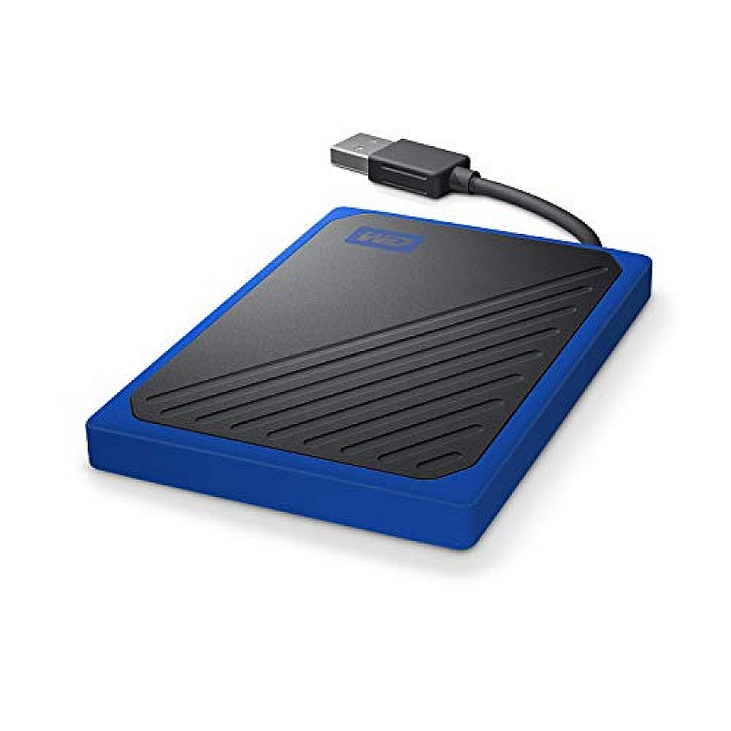 Western Digital 1TB My Passport Go Cobalt SSD Portable External Storage