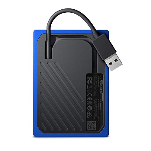 Western Digital 1TB My Passport Go Cobalt SSD Portable External Storage Western Digital 1TB My Passport Go Cobalt SSD Portable External Storage
