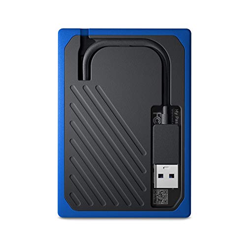 Western Digital 1TB My Passport Go Cobalt SSD Portable External Storage Western Digital 1TB My Passport Go Cobalt SSD Portable External Storage