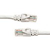 Quantum RJ45 Ethernet Patch/LAN Cable with Gold Plated Connectors Supports Upto 1000Mbps - (3 Meters) White