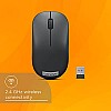 Lenovo 130 Wireless Compact Mouse, 1K DPI Optical sensor, 2.4GHz Wireless NanoUSB, 10m range, 3button 