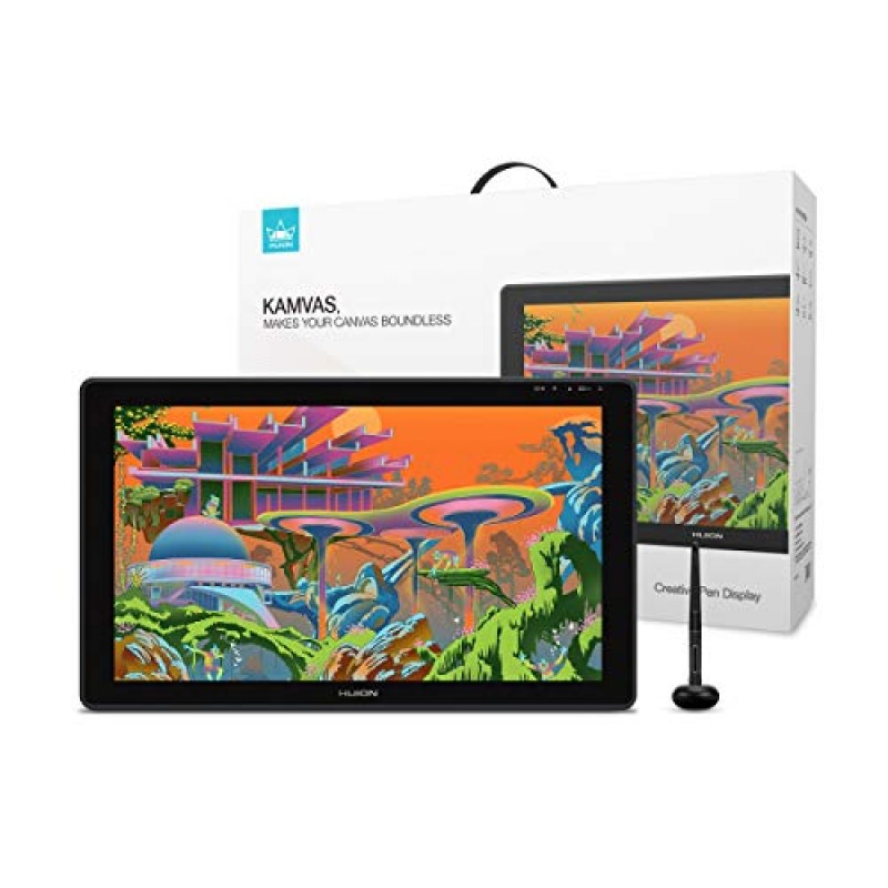 HUION KAMVAS 22 Creative Pen Display Drawing Tablet Adjustable Stand