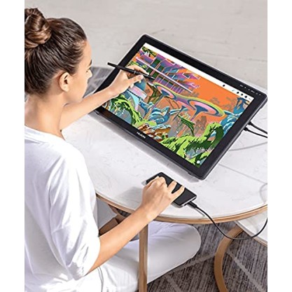 HUION KAMVAS 22 Creative Pen Display Drawing Tablet Adjustable Stand HUION KAMVAS 22 Creative Pen Display Drawing Tablet Adjustable Stand