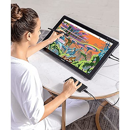 HUION KAMVAS 22 Creative Pen Display Drawing Tablet Adjustable Stand