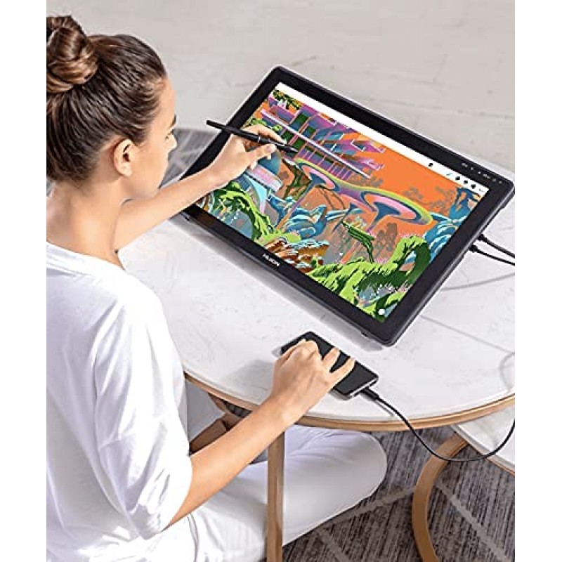 HUION KAMVAS 22 Creative Pen Display Drawing Tablet Adjustable Stand