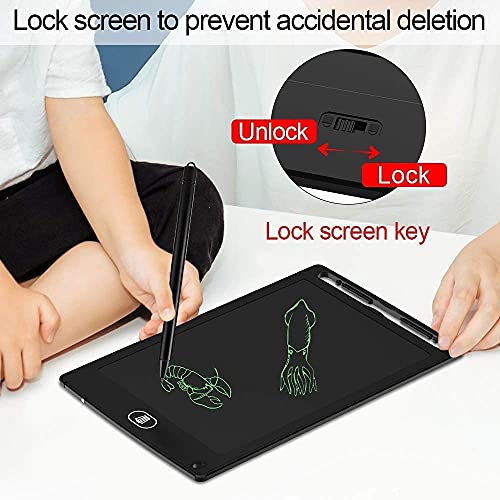 Portable LCD Writing Pad Board Slate Drawing Tablet Record Notes Digital Notepad with Pen Handwriting Pad Paperless Graphic Tablet ( Multi Color ) Portable LCD Writing Pad Board Slate Drawing Tablet Record Notes Digital Notepad with Pen Handwriting Pad Paperless Graphic Tablet ( Multi Color )