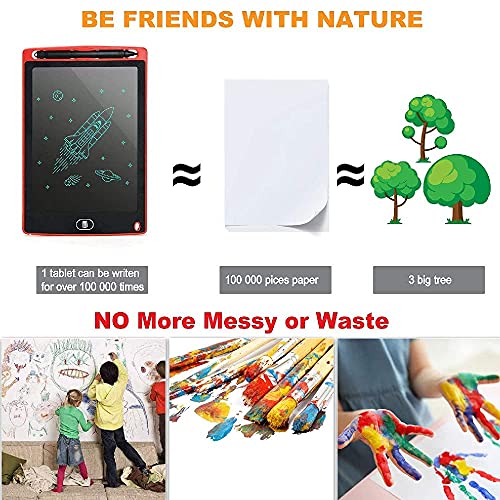 Portable LCD Writing Pad Board Slate Drawing Tablet Record Notes Digital Notepad with Pen Handwriting Pad Paperless Graphic Tablet ( Multi Color ) Portable LCD Writing Pad Board Slate Drawing Tablet Record Notes Digital Notepad with Pen Handwriting Pad Paperless Graphic Tablet ( Multi Color )