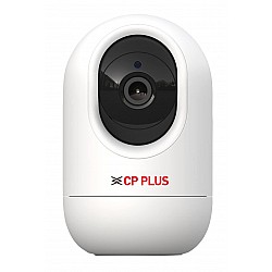 CP PLUS 2 MP Wi-Fi PT Camera.15 Mtr. Full HD Video Camera with 360 Degree with Google and Alexa Assistance, White (CP-E24A)