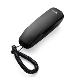 Hola! TF 510 Corded Landline Phone, (Black)