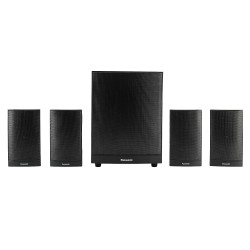 Panasonic SC-HT460GW-K 4.1 Ch Home Theatre, 100W, Bluetooth, USB, AUX, Powerful Subwoofer Speaker system (Black)