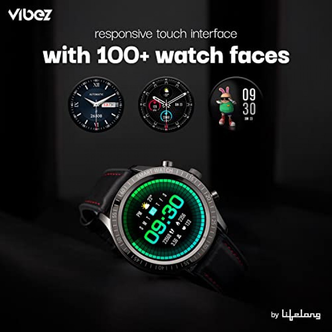 Vibez by Lifelong Urbane Smartwatch with 3D UI 1.32