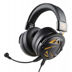 Cosmic Byte Equinox Neutrino Gaming Headset with Dolby Atmos, ENC Microphone, Tri-Input, 7.1 Surround Sound (Black)