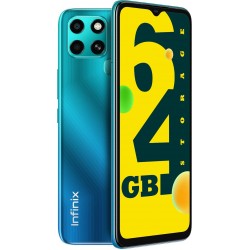 Infinix Smart 6 (Light Sea Green, 2GB RAM 64GB Storage) Refurbished