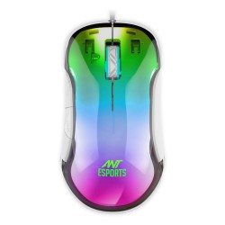 Ant Esports GM610 7D Crystal Full RGB Gaming Mouse White