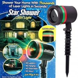 Airtree Star Shower LED Outdoor/Indoor Laser Projected Light Home, Office, Diwali, Christmas, Navratri