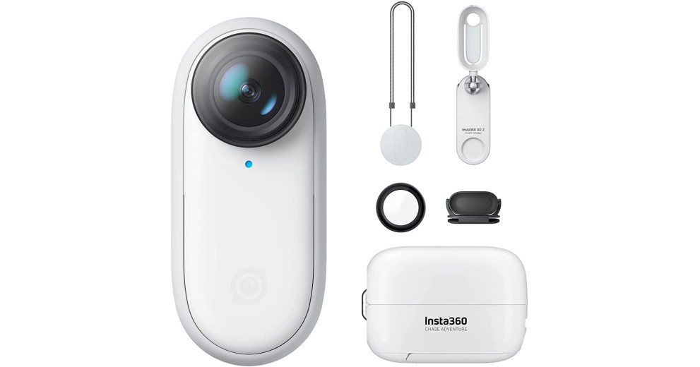 insta360 GO2 Small Action Camera, Weighs 27 g, Waterproof Upto 4 Meters ...