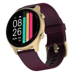 Noise Twist Bluetooth Calling Smart Watch with 1.38" TFT Biggest Display, Up-to 7  (Gold Wine)