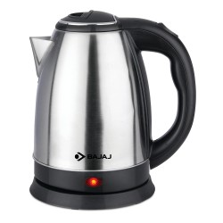 Bajaj KTX 1.8 Litre DLX Electric Kettle 1350 W Kettle with Stainless Steel Black