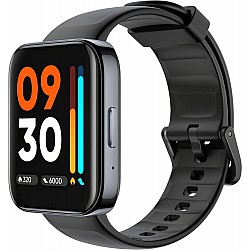 realme Watch 3-1.8 inch Horizon Curved Display with Bluetooth Calling Smartwatch (Black Strap, Free Size)