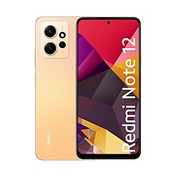 Redmi Note 12 (Sunrise Gold, 6GB RAM, 128GB Storage) Refurbished