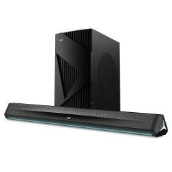 boAt Aavante Bar Stark Bluetooth Soundbar with 160W RMS Signature Sound, 2.1 Channel w/Wireless (Premium Black)