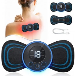 AIRTREE Mini Massager with 8 Modes and 19 Strength Levels,Rechargeable Electric Massager,Cordless