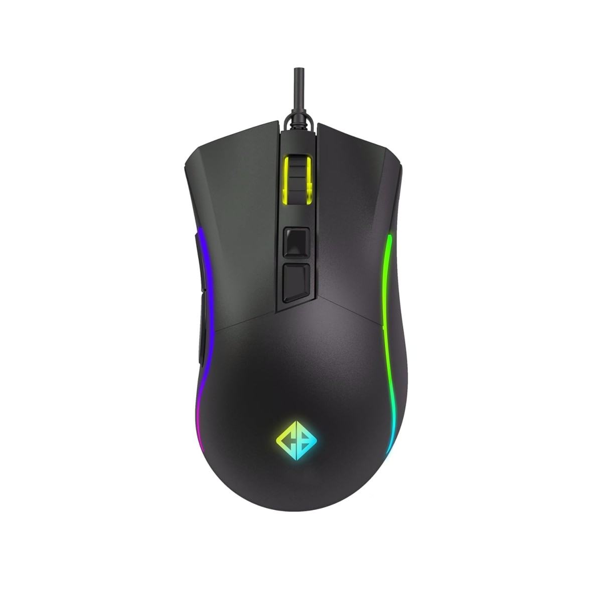 Cosmic Byte Hellfire RGB Wireless Gaming Mouse, Dual Mode, 8000 DPI ...