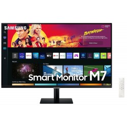 Samsung 32-inch LED 3840 x 2160 Pixels M7 4K UHD Smart Monitor LS32BM700UWXXL Black