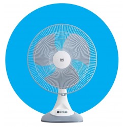 BPL AEROMAX High Speed Table Fan White Grey color