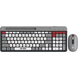 Ant Esports WKM22 Wireless Keyboard and Mouse Grey