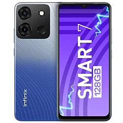 Infinix Smart 7 (Azure Blue, 128 GB) (4 GB RAM) Refurbished