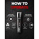 BEARDO Ninja-X Vacuum Trimmer for Men | Beard Trim & Clean 2-in-1 Trimmer with Vacuum Suction Mode | Ceramic Blades, LED display, 3 Limit Combs | No Mess Trimming | Gift For Brother | Gift For Friends