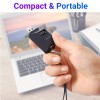 BESTOR® 4-in-1 USB Hub, Portable USB Splitter with 4 Ports, Mini Docking Station with 5Gbps Fast Data Transfer, Multi USB Hub for Laptop