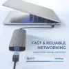 BESTOR 7 in 1 USB C Hub with 4K@60Hz HDMI, 100W PD Charging, USB 3.0 5Gbps, USB 2.0, SD/TF Card Reader BST_7IN1_N