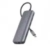 BESTOR 7 in 1 USB C Hub with 4K@60Hz HDMI, 100W PD Charging, USB 3.0 5Gbps, USB 2.0, SD/TF Card Reader BST_7IN1_N