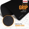 BESTOR Ultra-Low Friction Gaming Mouse Mat, Anti-Slip Base, High Durability, Waterproof, Quick Movements Mousepad for Pro Gamers or Graphic
