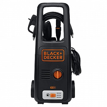 BLACK+DECKER BW15-IN 1500W 120 Bar, 390 L/hr Flow Rate Pressure Washer for Car wash and Home use (Red & Black)