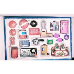 BVM GROUP 36 Pcs Super Kitchen Mini Utensils Plastic Toys (Kid's Love Kitchen Set)