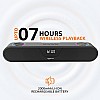 amazon basics 20W Bluetooth Soundbar Speaker with 2000mah Battery, BT v5.1, Aux, USB Port, LED Display and RGB Party Lights