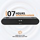 amazon basics 20W Bluetooth Soundbar Speaker with 2000mah Battery, BT v5.1, Aux, USB Port, LED Display and RGB Party Lights