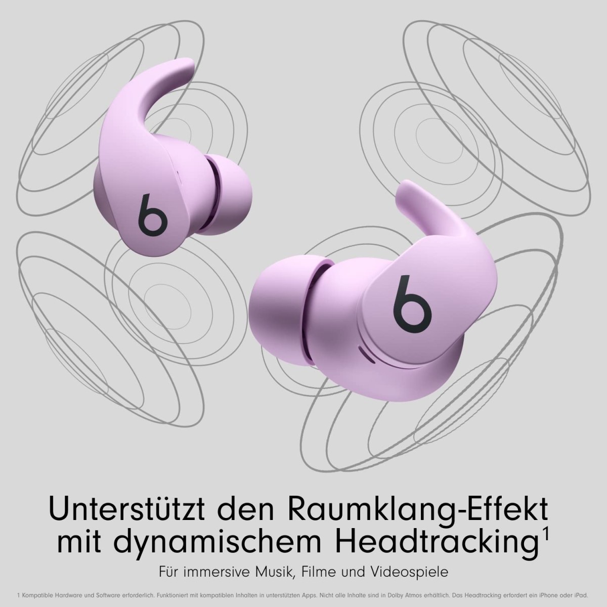 Beats Fit Pro - Wireless Bluetooth Noise Cancelling Earbuds - IPX4 Rating, Sweat Resistant, Up to 6H Battery Life, Up to 24H w Charging Case, Voice Assistant, Apple & Android Compatible, Sage Grey