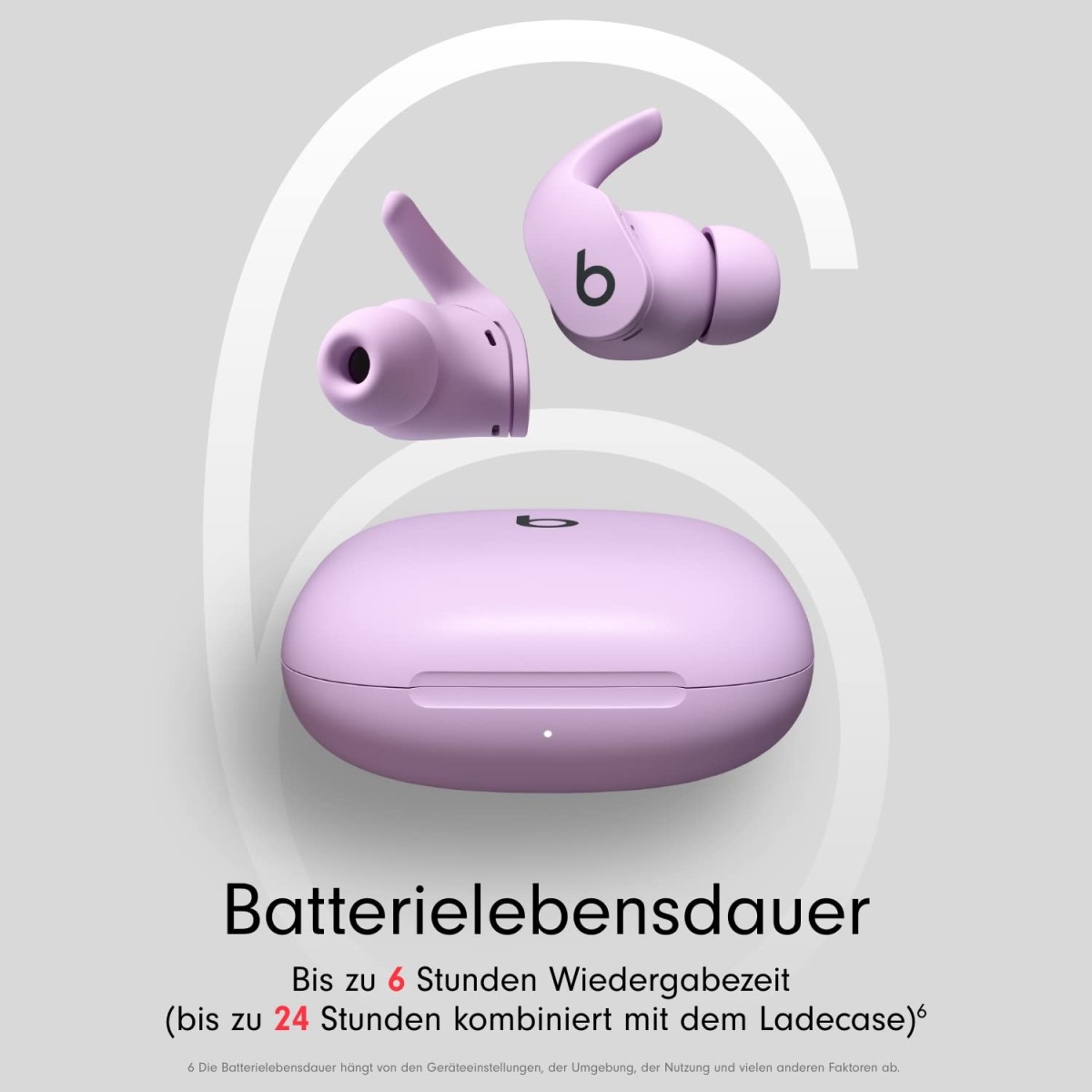 Beats Fit Pro - Wireless Bluetooth Noise Cancelling Earbuds - IPX4 Rating, Sweat Resistant, Up to 6H Battery Life, Up to 24H w Charging Case, Voice Assistant, Apple & Android Compatible, Sage Grey