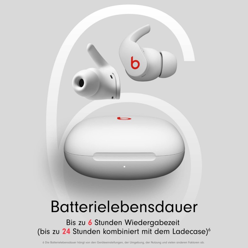 Beats Fit Pro - Wireless Bluetooth Noise Cancelling Earbuds - IPX4 Rating, Sweat Resistant, Up to 6H Battery Life, Up to 24H w Charging Case, Voice Assistant, Apple & Android Compatible, Sage Grey
