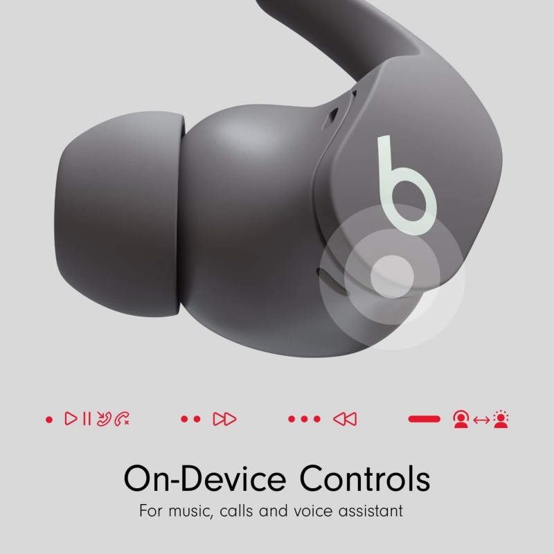 Beats Fit Pro - Wireless Bluetooth Noise Cancelling Earbuds - IPX4 Rating, Sweat Resistant, Up to 6H Battery Life, Up to 24H w Charging Case, Voice Assistant, Apple & Android Compatible, Sage Grey