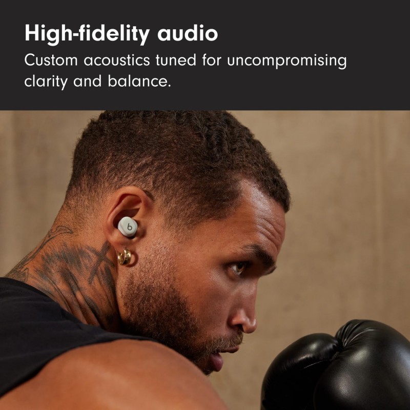Beats Solo Buds — Wireless Bluetooth Earbuds | 18 Hours of Battery Life | Apple & Android Compatibility | Built-in Microphone - Arctic Purple