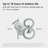 Beats Solo Buds — Wireless Bluetooth Earbuds | 18 Hours of Battery Life | Apple & Android Compatibility | Built-in Microphone - Arctic Purple
