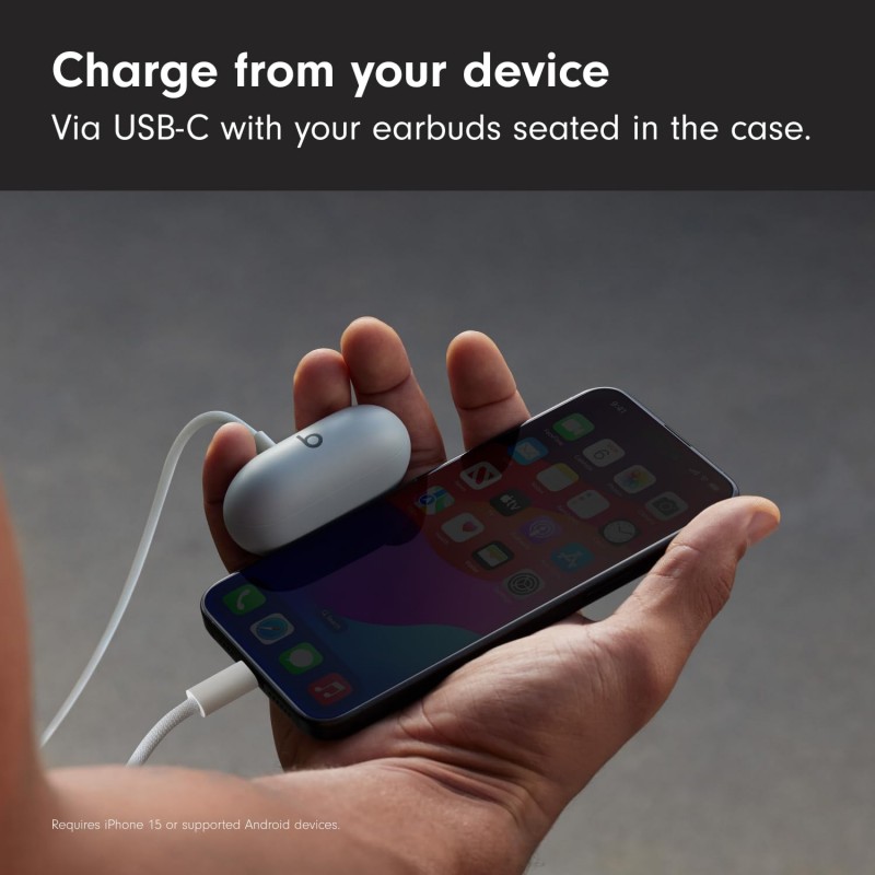 Beats Solo Buds — Wireless Bluetooth Earbuds | 18 Hours of Battery Life | Apple & Android Compatibility | Built-in Microphone - Arctic Purple