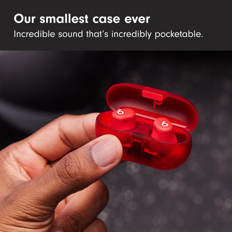 Beats Solo Buds — Wireless Bluetooth Earbuds | 18 Hours of Battery Life | Apple & Android Compatibility | Built-in Microphone - Arctic Purple